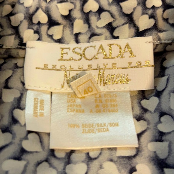 Escada Tops - Escada NWOT 100% silk blouse